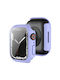 Hard Frame Plastikhülle mit Glas Violet für Apple Watch 41mm