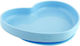 Chicco Baby Food Plate Easy made of Silicone Blue