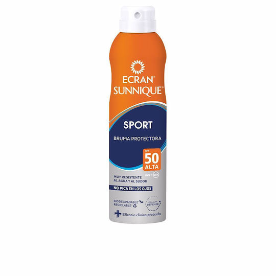 Ecran Водоустойчив Слънцезащитен Лосион За Тяло SPF50 В Спрей 250мл