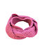 Philio Women's Knitted Tipul de decolteu Pink