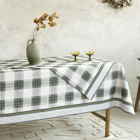 Nima Tischtuch Royal Royal Green 150x150cm