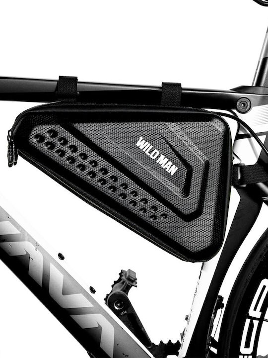 Wildman Gears Bicycle Frame Bag Black