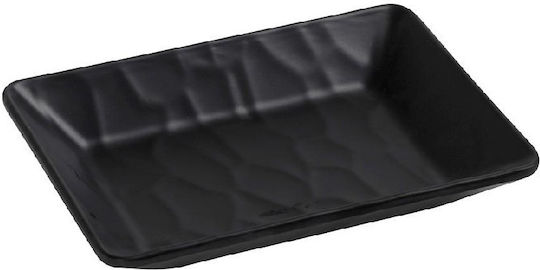 Tria Servierplatte Oval Kunststoff Schwarz 17x12.55cm 1Stück