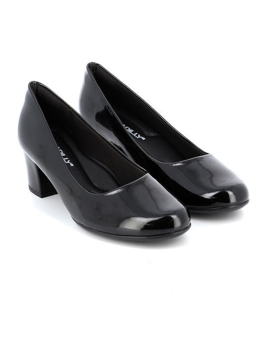 Piccadilly Black Heels