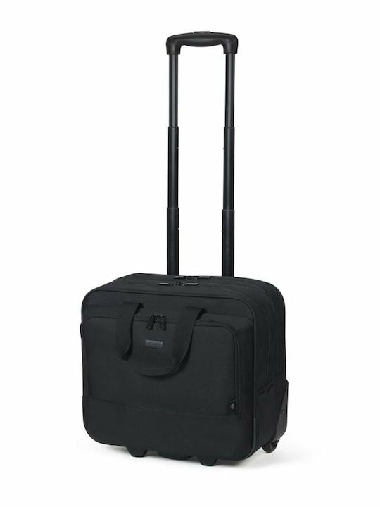 Dicota Roller Eco Top Traveller Τσάντα Laptop 16" με Ροδάκια σε Μαύρο χρώμα