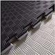 Viking Double Sided EVA Gym Floor Puzzle Mat Black 100x100x3cm