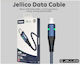 Jellico USB-A to Lightning Cable 60W Λευκό 1m ΦΌΡΤΙΣΗΣ1M