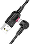 KAL Electronics USB-A zu Lightning Kabel Schwarz 2m (KSC-374/BLACK/LT)