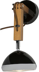 Piffany Mr. Wattson Leuchte Wand Schwarz