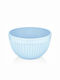 Homestyle Plastic Salad Bowl Blue 23.7x23.7x13.4cm