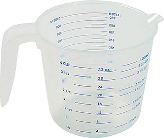 Patisse Πλαστικός Δοσομετρητής Κουζίνας 1000ml Patisse Πλαστικός Δοσομετρητής Κουζίνας 1000ml