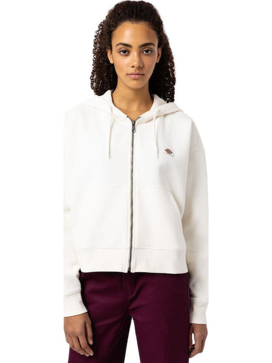 Oakport Women's Sweatshirt Jacket Hooded Beige