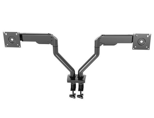 Focus Mount DLB922 Stand Desk Mounted for 2 Monitors up to 32" with Arm