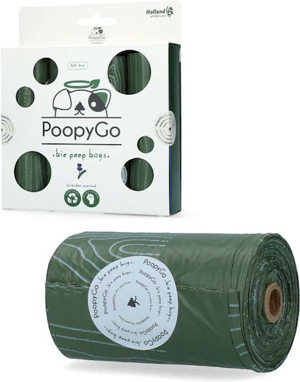 Earth Rated Poopygo Eco Σακούλες Περιττωμάτων Σκύλου Πράσινες 15τμχ