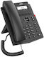 Fanvil X301W Cu fir Telefon IP 2 linii Negru