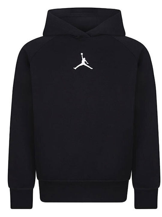 Παιδικό Φούτερ Dri-Fit με Κουκούλα Μαύρο Sport