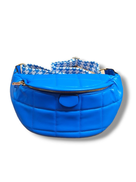 ShuShu Piele Bum Bag pentru Talie Albastru