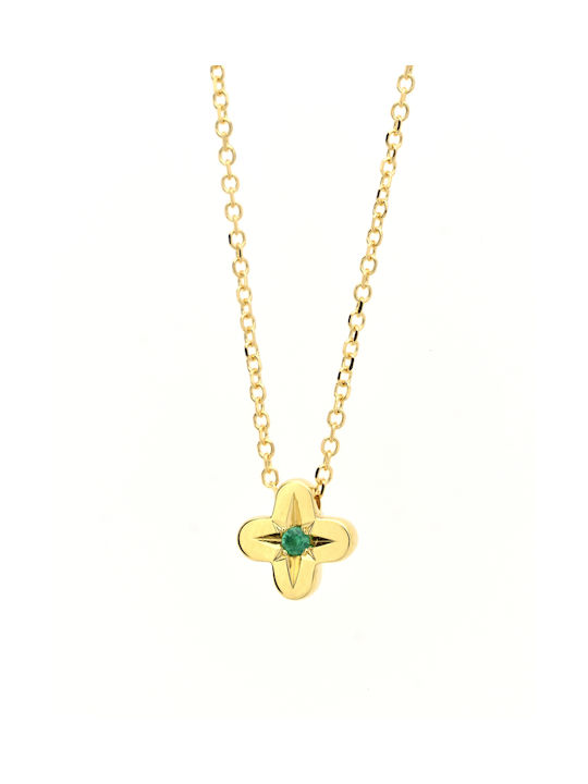 Kontopoulos Gold Cross 14K with Chain