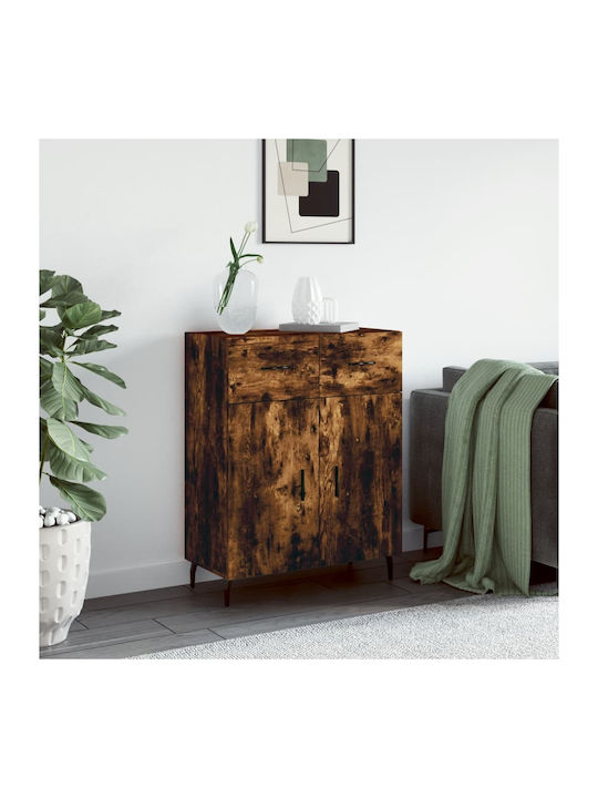 Sideboard Wooden with Drawers Καπνιστή Δρυς 69....