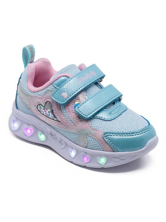 Marikelly Παιδικά Sneakers με Φωτάκια Πολύχρωμα