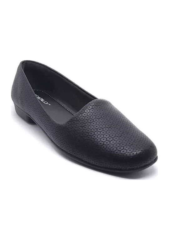 Piccadilly Women's Moccasins in Black Color
