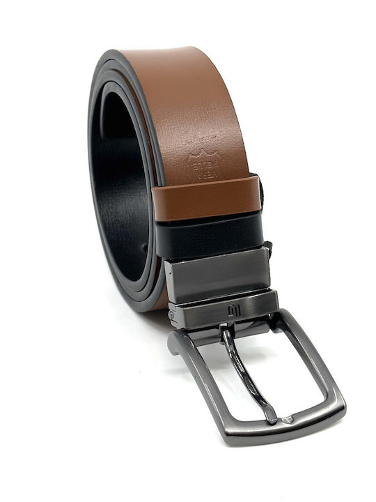 Legend Accessories Men's Belt Double Sided Blac...