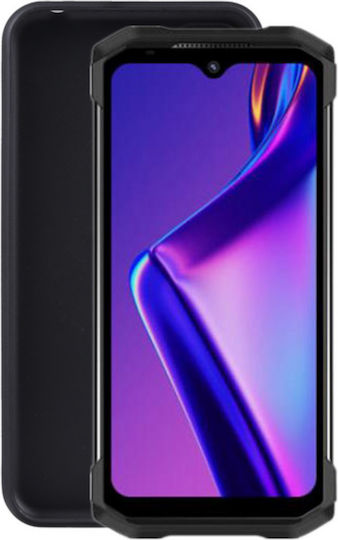 Doogee Back Cover Σιλικόνης Μαύρο