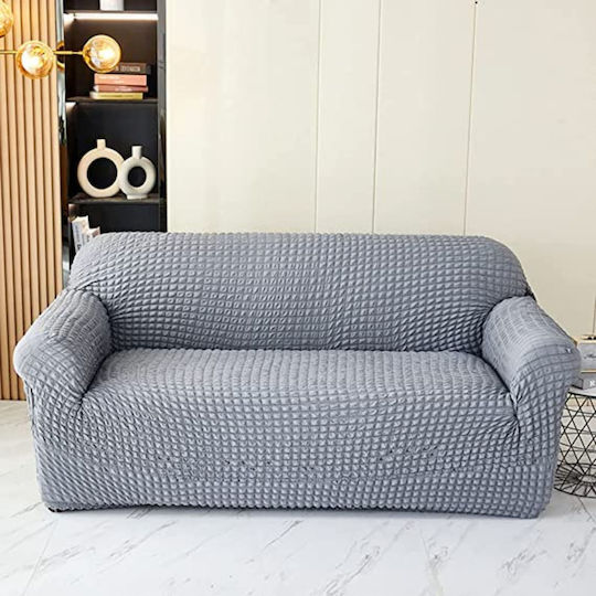 Elastic Cover for Two Seater Sofa Grey Light 1pcs 2SEAT-XV-GREY LIGHT
