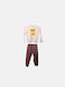 Dreams Pijama pentru copii De bumbac Burgundy