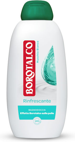 Borotalco Refreshing Αφρόλουτρο σε Gel & Άρωμα White Musk 600ml
