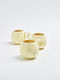 Egg Back Home Ceramic Espresso Cup Set 90ml Yellow