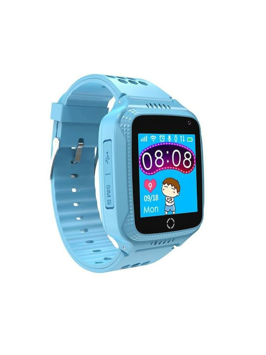 Celly Kinder-Smartwatch mit Kautschuk/Plastikarmband Blau