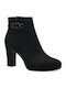 Women's Ankle Boots with High Heel Black