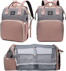 Diaper/Crib Backpack Land Pink