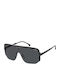 Carrera Men's Sunglasses With Black Horn-Rimmed Frame And Grey Lens 1060/S 08A/IR