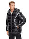 Winter Jacke Puffer Wasserdicht und Winddicht Schwarz
