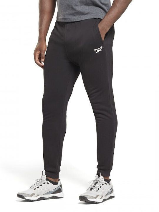 Identity Jogginghose mit Gummizug Schwarz