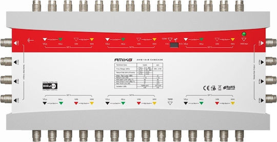 Amiko Cascade Multiswitch Satellite AMIKO.13X8CASC