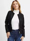 Damen Bikerjacke Black.