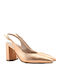Heels with Strap Rose Gold