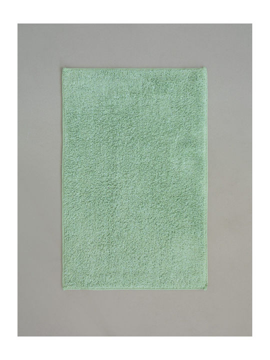 Nima Badematte Synthetisch Rechteckig Homey 31315 Greenery 50x80cm