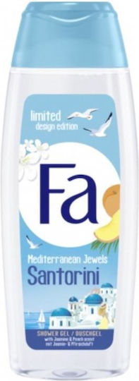 Fa Mediterranean Jewels Santorini Shower Gel 250ml
