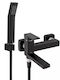 Ferro Zicco Mixing Bathtub Shower Faucet Black