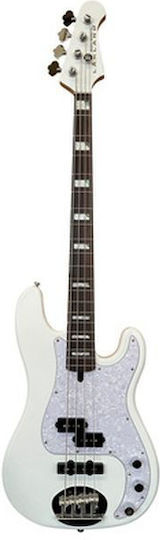 Lakland 4χορδο Ηλεκτρικό Μπάσο Skyline 44-64 Custom 4 White