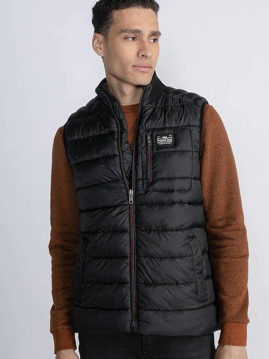 Petrol Industries Sleeveless Jacket Puffer Black M-3030-WST107