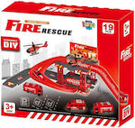 Luna Fire Rescue Track Fire Truck for 3++ Years