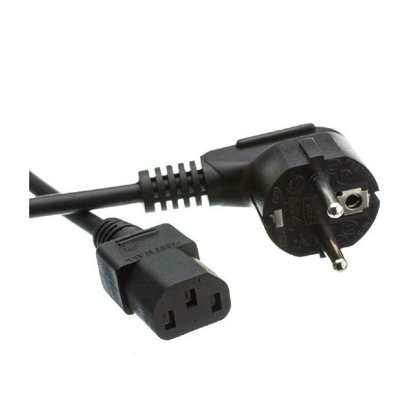 Schuko - IEC C13 / Schuko Cable 1.5m Μαύρο (7032) | Skroutz.gr