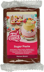 Fun Cakes Ζαχαρόπαστα 250gr Καφέ