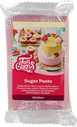 Fun Cakes Ζαχαρόπαστα 250gr Ροζ