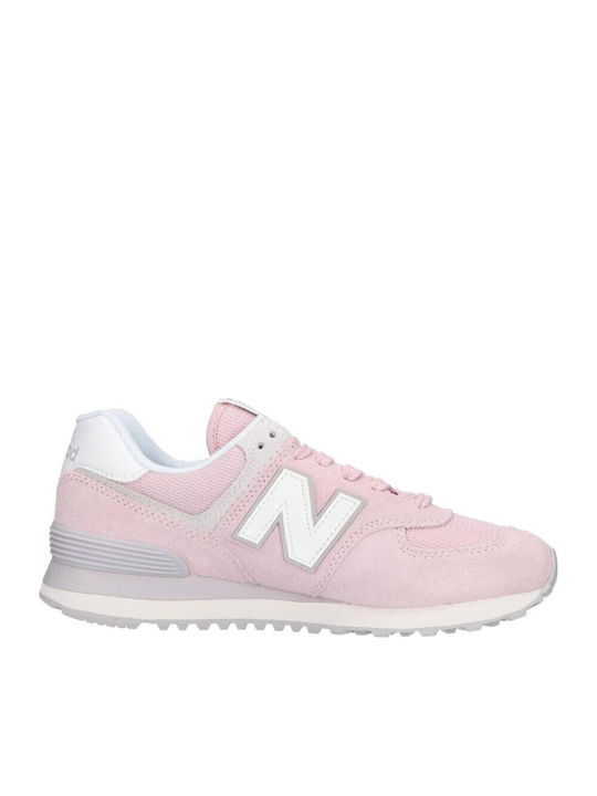 New Balance 574 Classics Damen Sneakers Stein Rosa